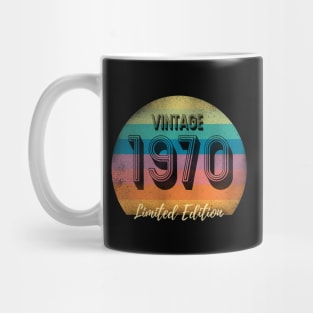 Vintage 1970 Limited Edition T-Shirt Mug